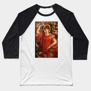 A Vision of Fiammetta, Dante Gabriel Rossetti Baseball T-Shirt